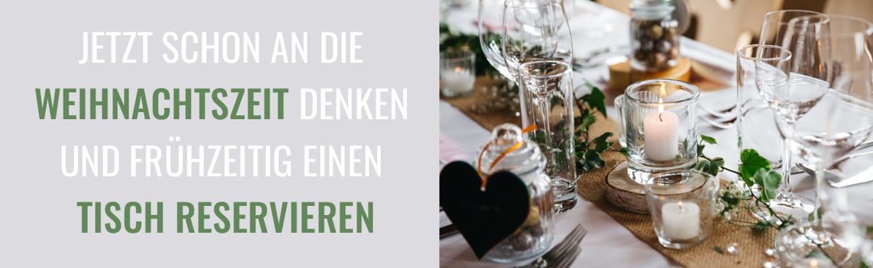 jetzt schon an Weihnachten denken